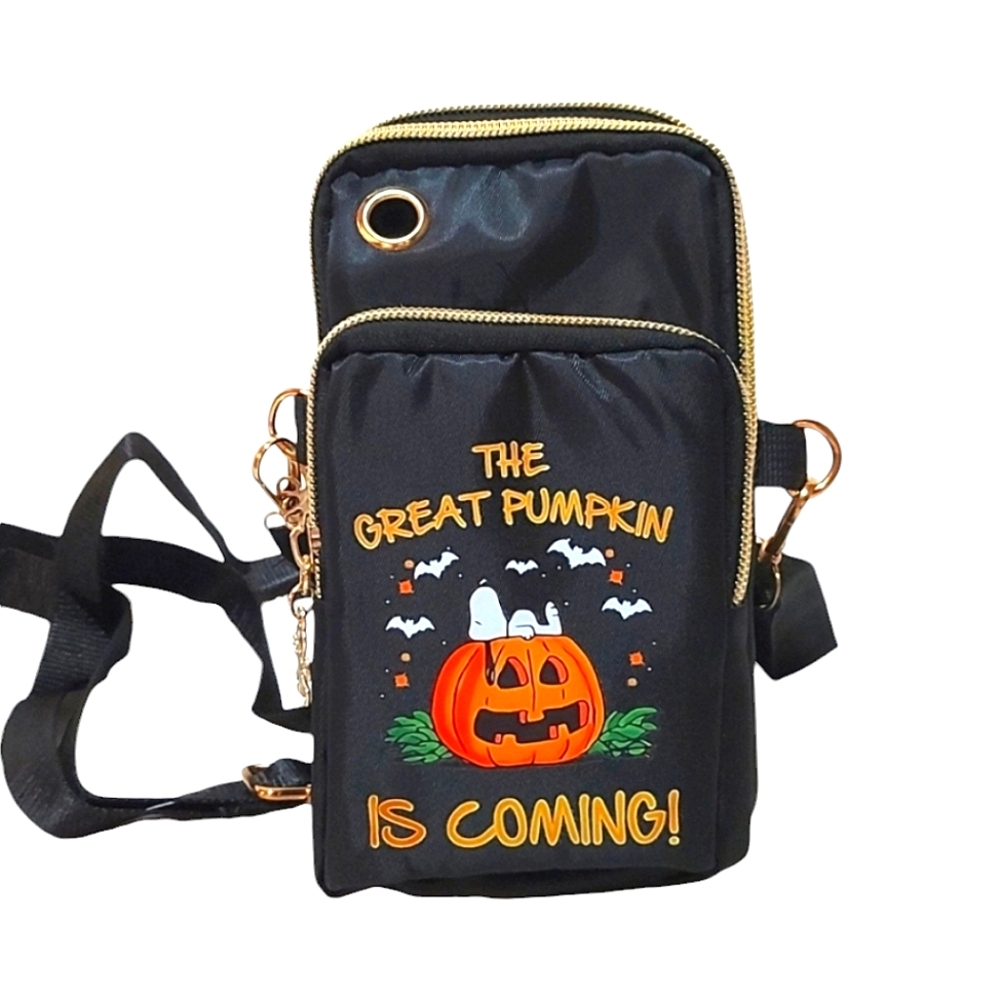 20. THE GREAT PUMPKIN PHONE PURSE NWT!